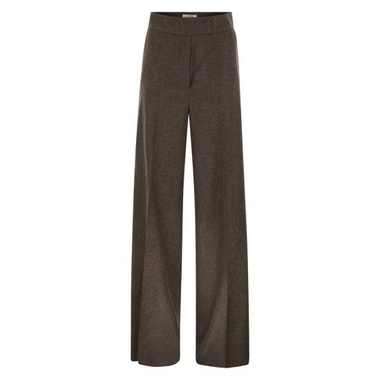 25FW 막스마라 스트레이트 팬츠 2521136323600 BROWN