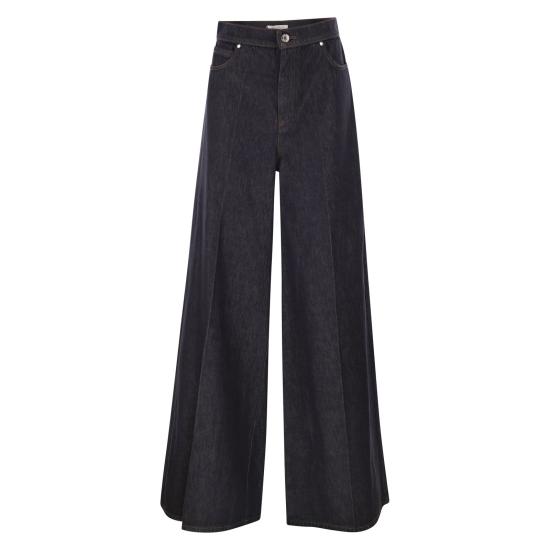 25FW 막스마라 스트레이트 팬츠 2521136102600 BLUE