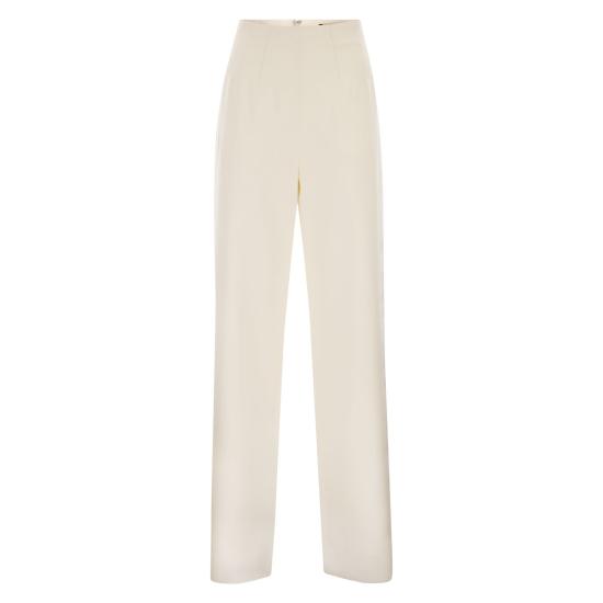 25FW 막스마라 스트레이트 팬츠 2521136034600 WHITE