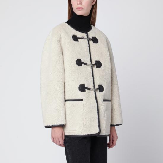 25FW 던스트 가죽 자켓 UDJU5D223PL White