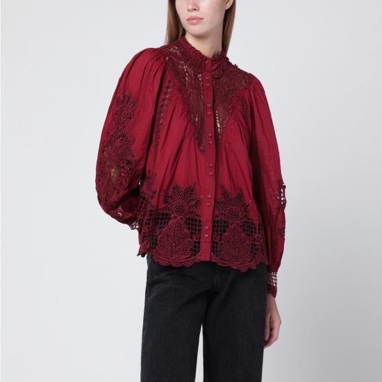 25FW 팜 리오 블라우스 340369CO Burgundy