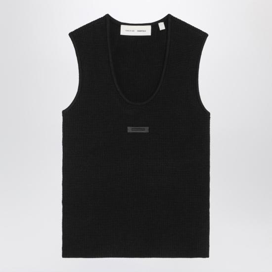 25FW 피어오브갓 플리스 집업 후디 192SP257810FW Black
