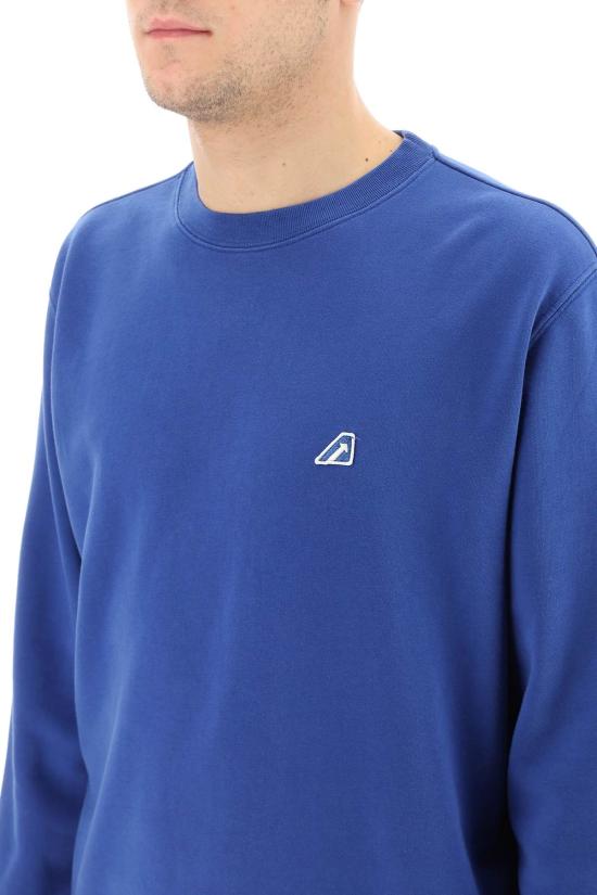  오트리 긴팔 티셔츠 SWTM 2402 Blue - AUTRY
