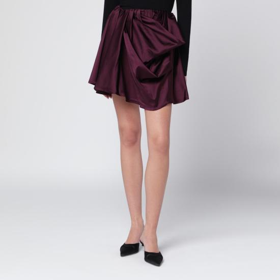 25FW 가니 숏 스커트 W10517119 Red