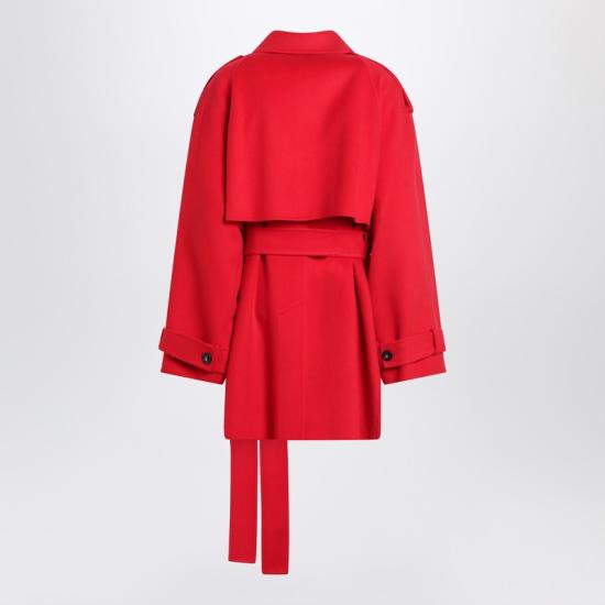  스포트막스 코트 BOUQUET1234WO Red - SPORTMAX