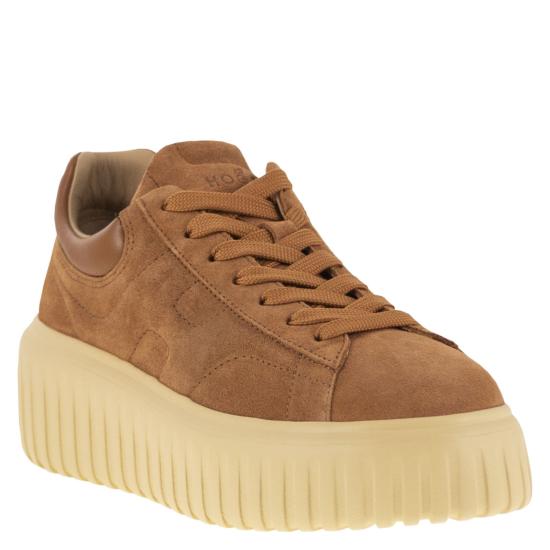 25FW 호간 스니커즈 HXW6450FC6TPJQ COGNAC - HOGAN