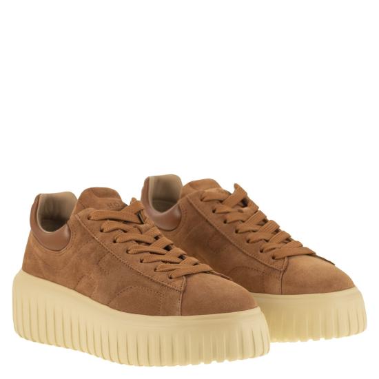 25FW 호간 스니커즈 HXW6450FC6TPJQ COGNAC - HOGAN