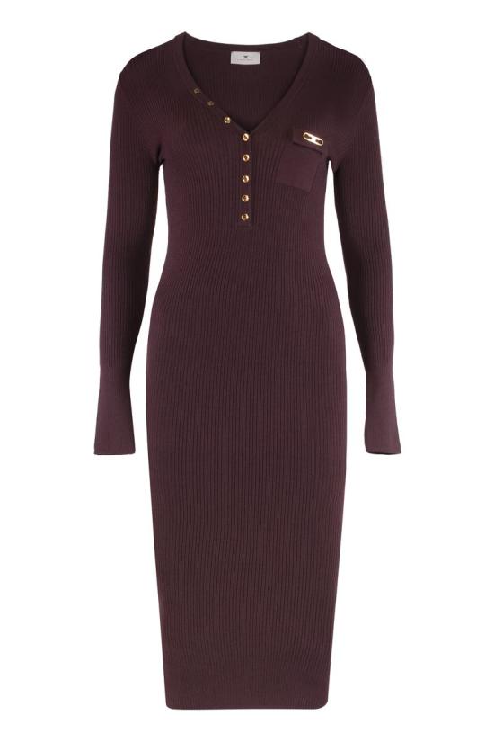 25FW 엘리자베타프랜치 미디 원피스 AM10B56E2 EA4 PURPLE