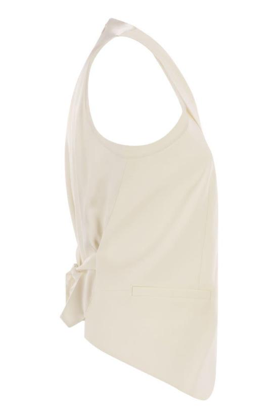 25FW 막스마라 민소매 티셔츠 2521156014600 001 WHITE - MAX MARA