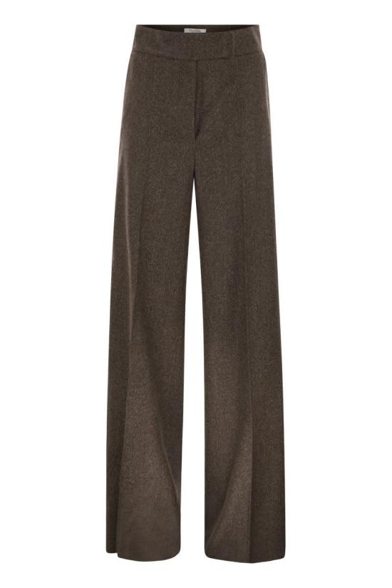 25FW 막스마라 스트레이트 팬츠 2521136323600 001 BROWN