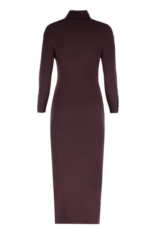 25FW 엘리자베타프랜치 미디 원피스 AM23B56E2 EA4 PURPLE - ELISABETTA FRANCHI