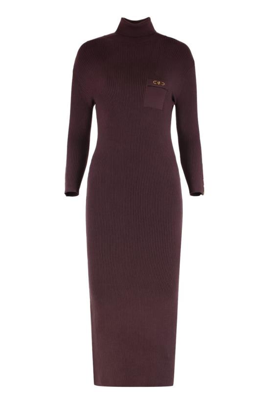 25FW 엘리자베타프랜치 미디 원피스 AM23B56E2 EA4 PURPLE