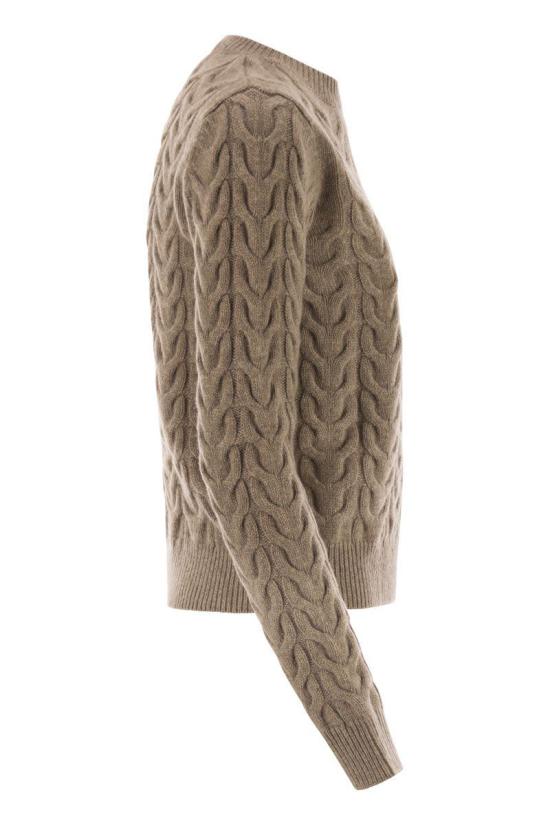 25FW 막스마라 스웨터 2521366032600 002 Brown - MAX MARA