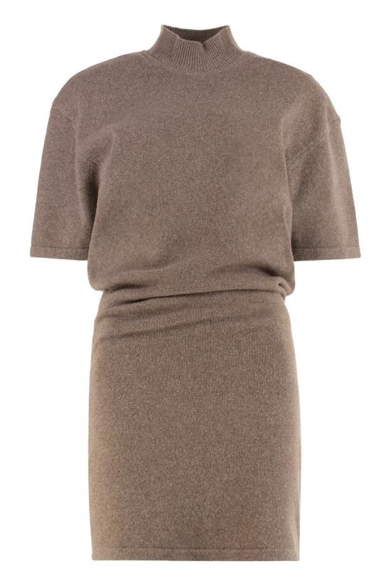 25FW 자크뮈스 숏 원피스 25HDRW00713AK00282 850 BROWN