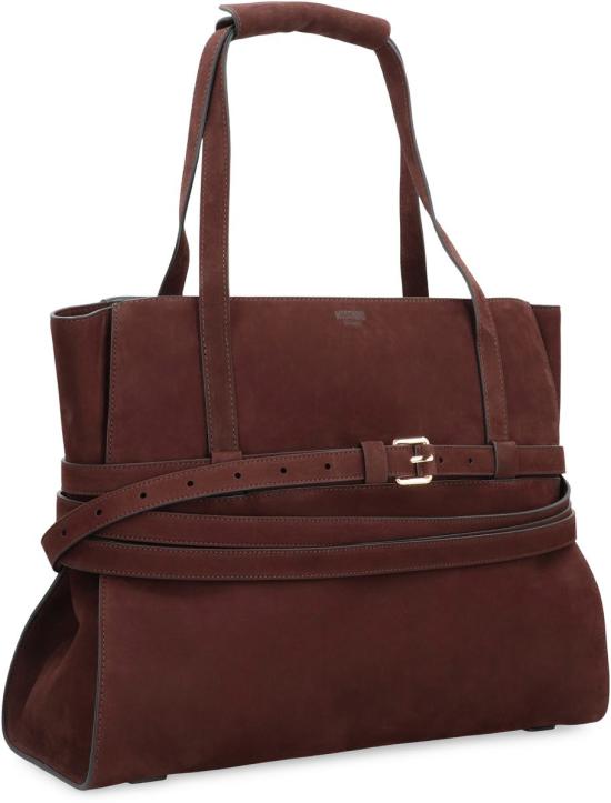 25FW 모스키노 토트백 MC4015PP1NOJ0 307 BROWN - MOSCHINO