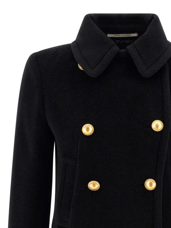 25FW 딸리아토레 코트 BLANCHEE30007N728 Black - TAGLIATORE