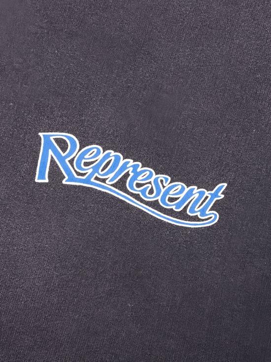 25FW 리프레젠트 긴팔 티셔츠 MLM100373 04 Stained black - REPRESENT