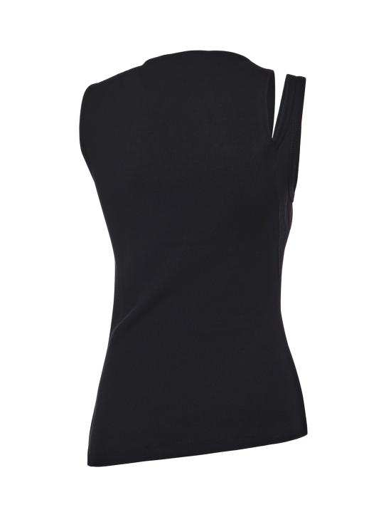 25FW 쿠레쥬 긴팔 티셔츠 425JDE146JS0194 9999 Black - COURREGES