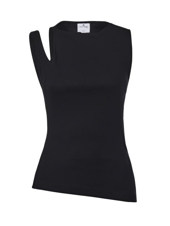 25FW 쿠레쥬 긴팔 티셔츠 425JDE146JS0194 9999 Black