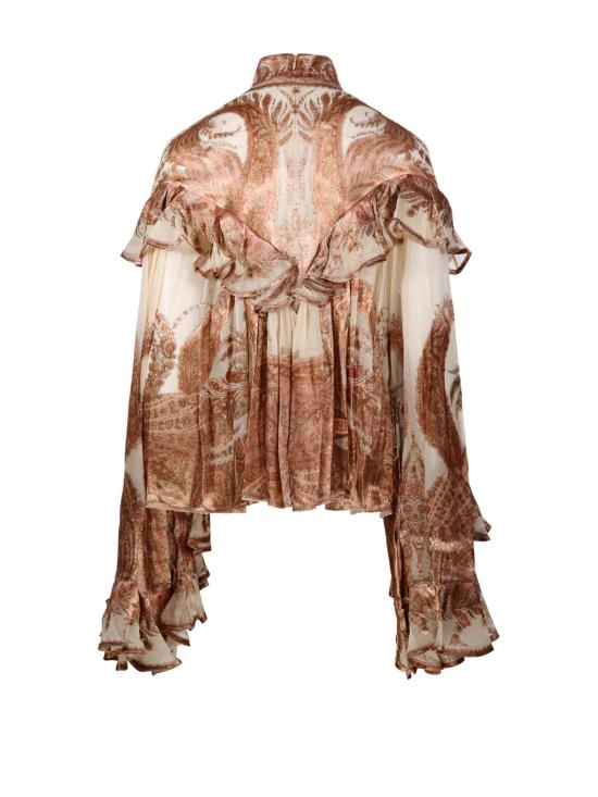 25FW 짐머만 블라우스 5243TF251 CREAM PAISLEY - ZIMMERMANN