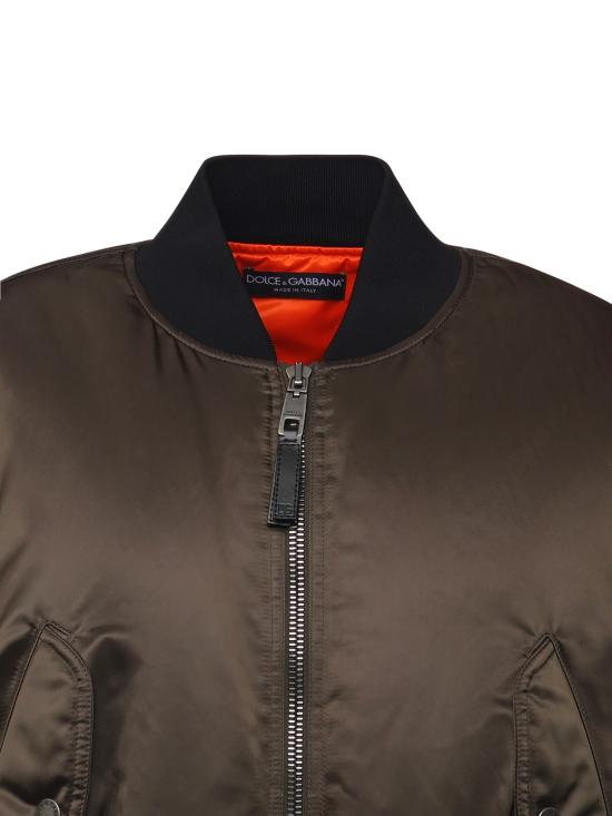 25FW 돌체앤가바나 봄버 자켓 F9T51T FUMS6N8476 Grey - DOLCE & GABBANA