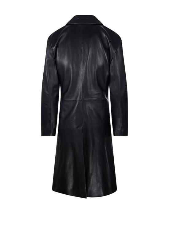 25FW 발렌시아가 가죽 자켓 849978 TRS25 1000 BLACK - BALENCIAGA