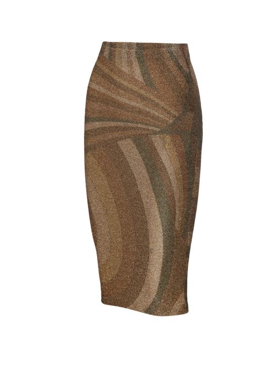 25FW 에밀리오푸치 미디 스커트 5UJV11 5U867 993 ORO - EMILIO PUCCI