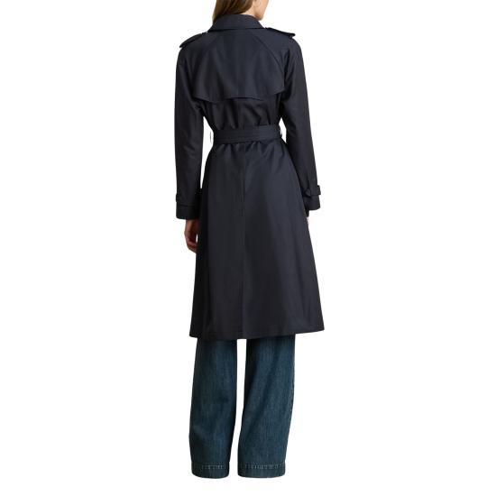 25FW 랄프 로렌 더블 브레스티그 트렌치 코트 297951259004 DK NAVY - RALPH LAUREN