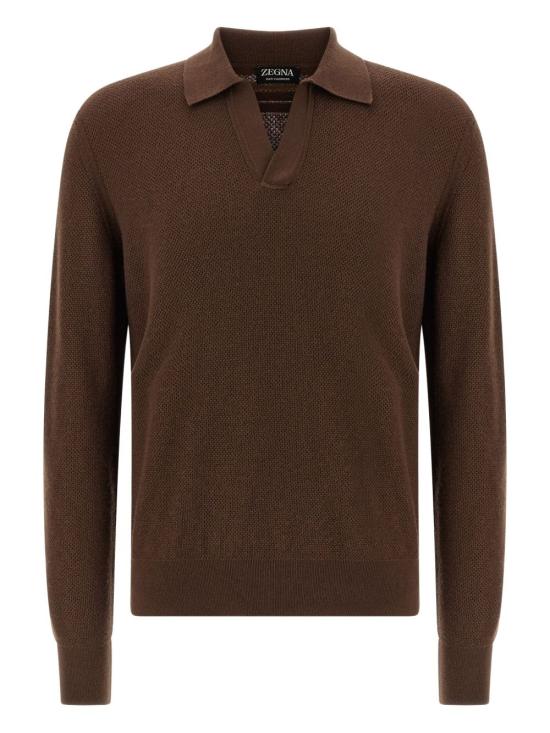 25FW 에르메네질도제냐 스웨터 UGK93A2131 M06 Brown