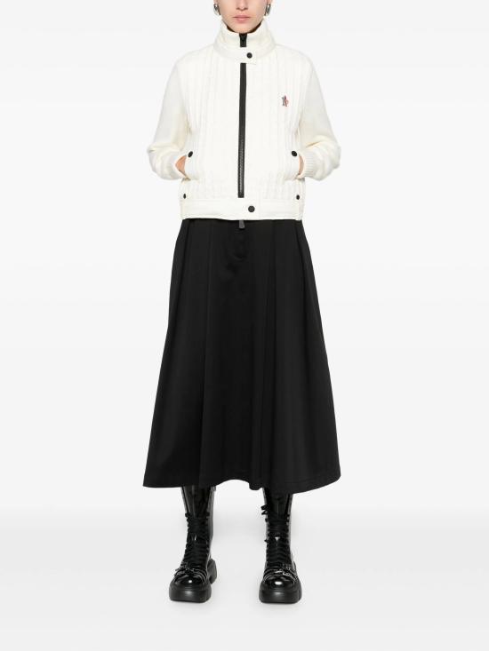 25FW 몽클레어 스웨터 K20989B00014M1131 034 White - MONCLER