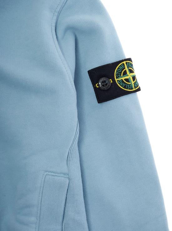 25FW [키즈] 스톤 아일랜드 니트/스웻셔츠 K2S166100004S0A20 V004A Clear Blue - STONE ISLAND