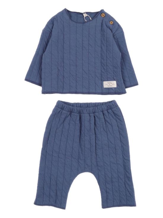 25FW [키즈] 테디 앤 미노우 트레이닝웨어/오버롤/세트 A25TDF0007M0152 479 Blue