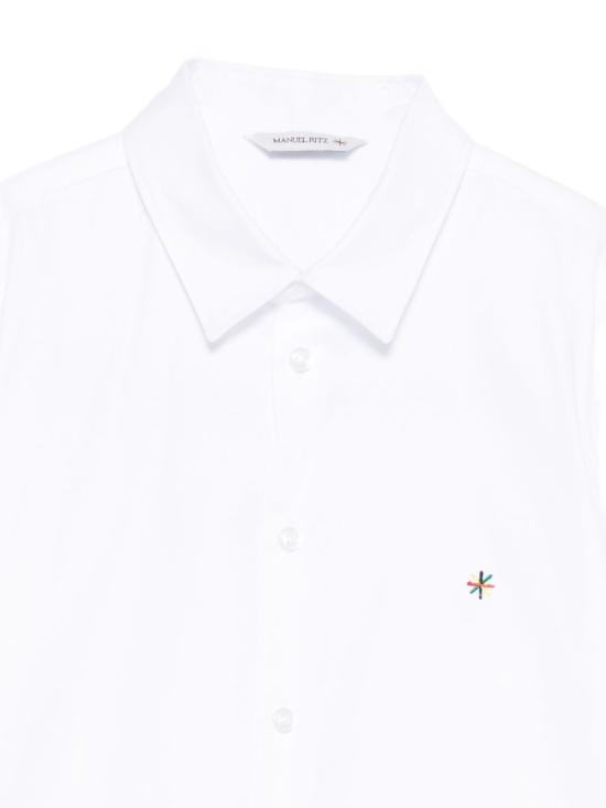 25FW [키즈] 마뉴엘리츠 셔츠 MR0264 25I BIANCO White - MANUEL RITZ