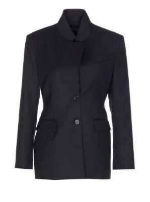 25FW 핑코 수트 자켓 FAUSTA106098 A306Z99 Black