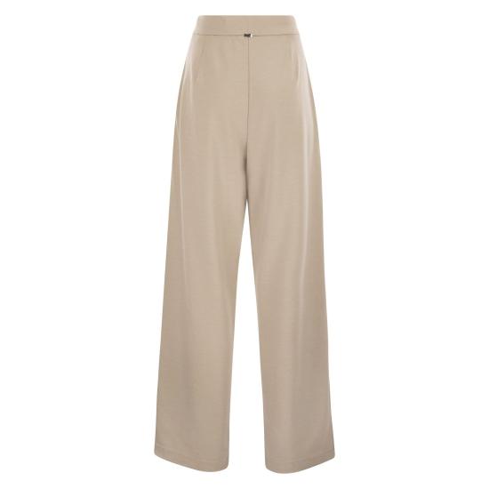 25FW 에르노 스트레이트 팬츠 PT00034DR BEIGE - HERNO