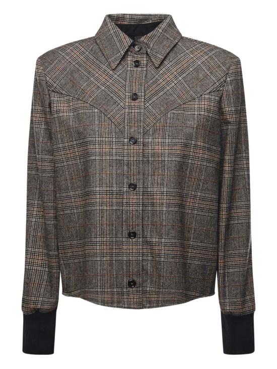 25FW 핑코 셔츠 BERTA106102 A2ZZPIP Beige grigio giallo - PINKO