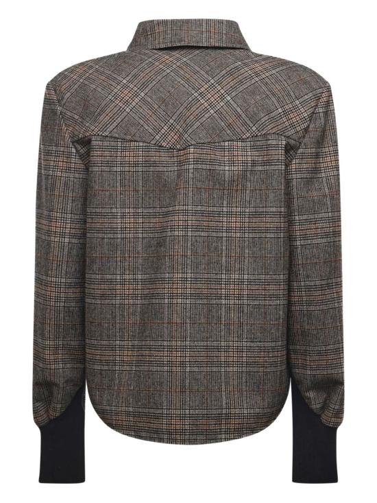 25FW 핑코 셔츠 BERTA106102 A2ZZPIP Beige grigio giallo - PINKO