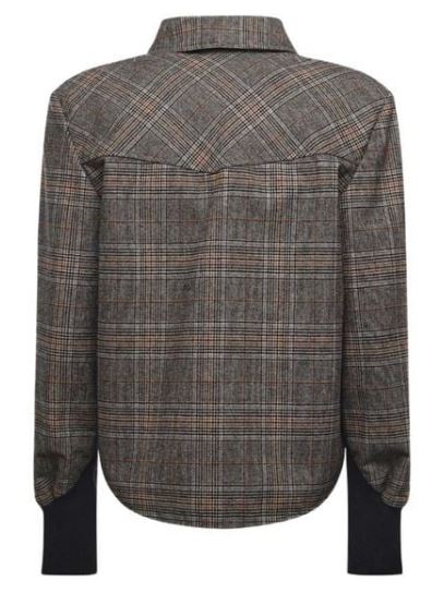 25FW 핑코 셔츠 BERTA106102 A2ZZPIP Beige grigio giallo - PINKO