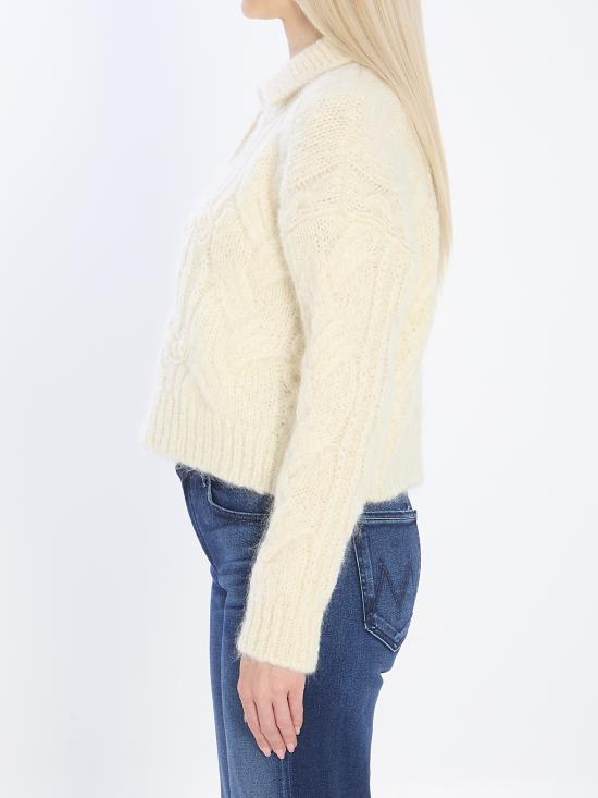 25FW 셀린느 폴로 티셔츠 2ADMI884Z WHITE - CELINE