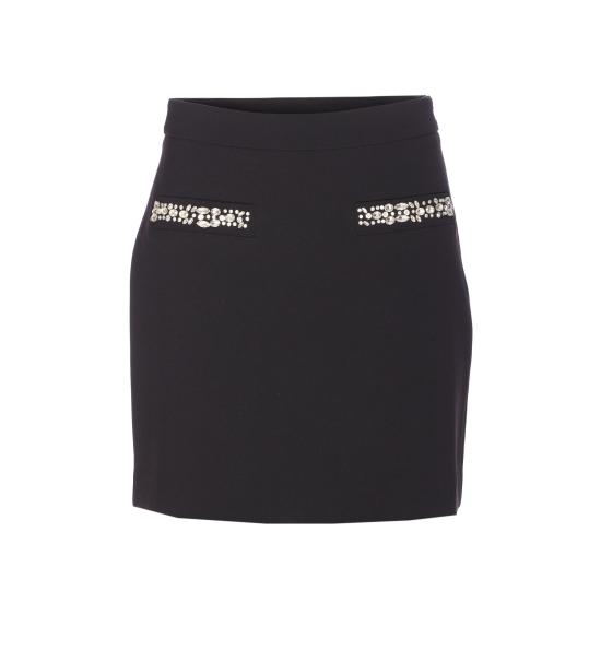 25FW 리우조 미디 스커트 CF5359 T252722222 Black