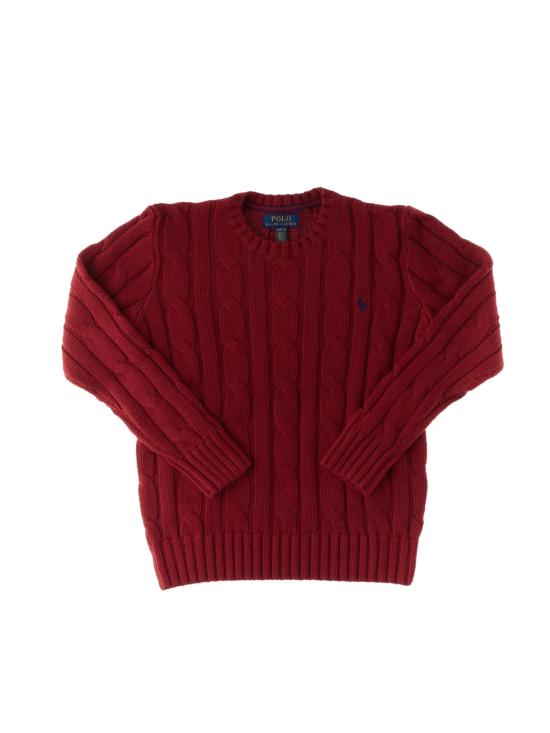 25FW [키즈] 폴로 랄프로렌 풀오버 323 981036 001 001 HOLIDAY RED C7985