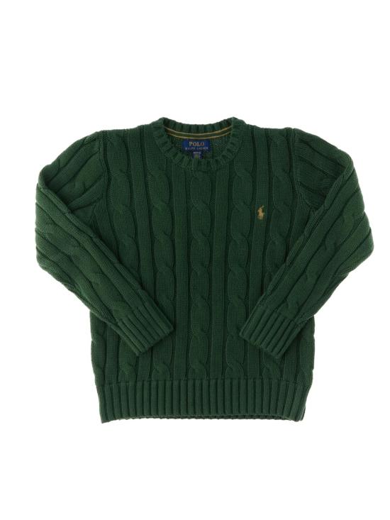 25FW [키즈] 폴로 랄프로렌 풀오버 323 981036 002 002 BOTTLE GREEN C0538