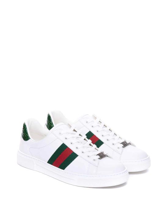  구찌 웹 스니커즈 757943AACAG9055 White - GUCCI