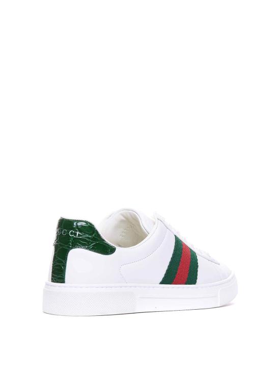  구찌 웹 스니커즈 757943AACAG9055 White - GUCCI