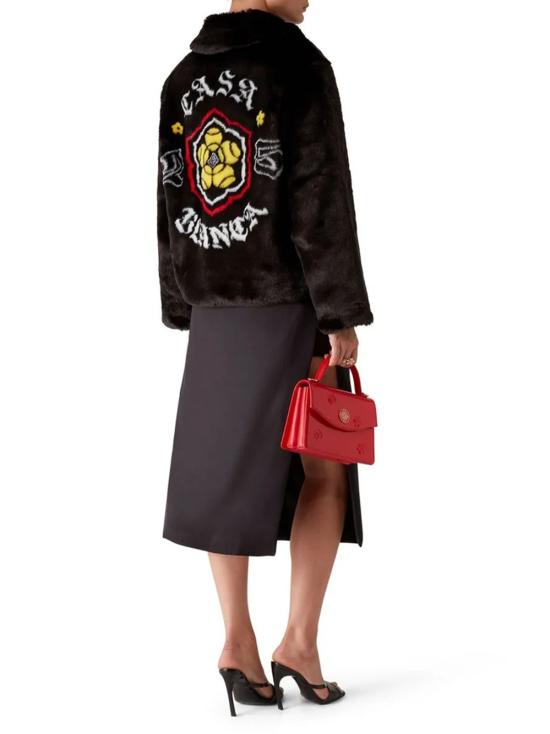 25FW 카사블랑카 자켓 WAW25JK42901 BLACK - CASABLANCA