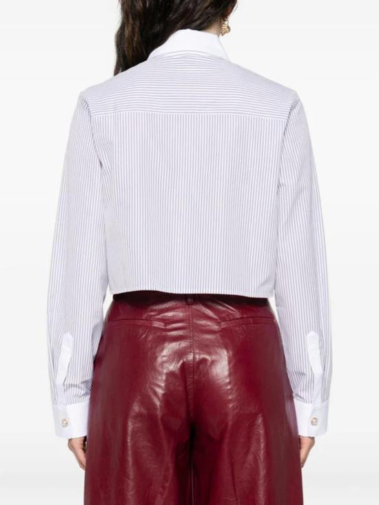 25FW 카사블랑카 블라우스/셔츠 WAW25SH21901 WHITE - CASABLANCA