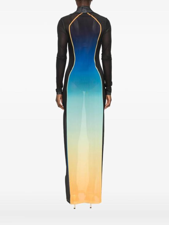 25FW 카사블랑카 롱 원피스 WAW25JDR00801 MULTICOLOR - CASABLANCA