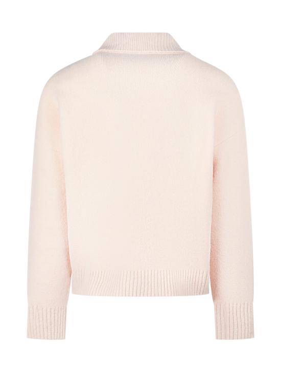 25FW 아미 스웨터 H25UPL408KN0135 6807H25 POUDRE ECRU - AMI