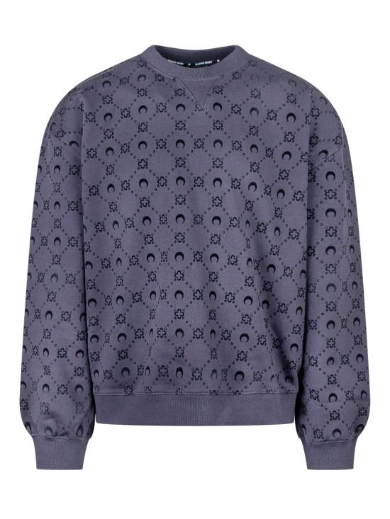 25FW 마린세르 긴팔 티셔츠 UST022ACJER0089 BK99 BLACK