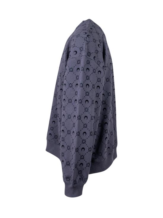 25FW 마린세르 긴팔 티셔츠 UST022ACJER0089 BK99 BLACK - MARINE SERRE